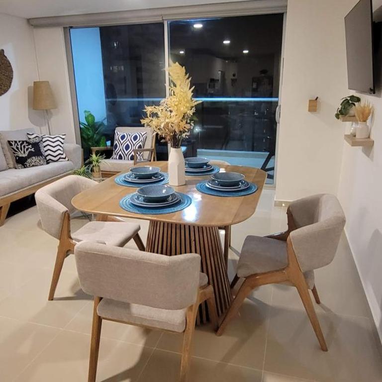 Stunning Infinity Pool, Balcony, steps from Walled City & Marbella Beach - Three-Bedroom Apartment - 56