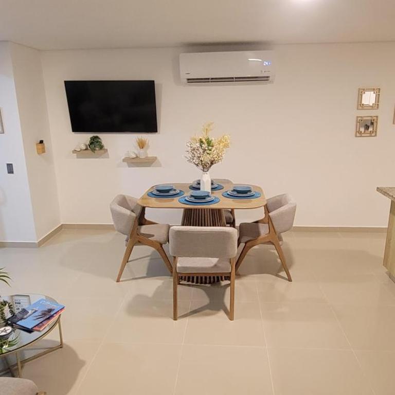Stunning Infinity Pool, Balcony, steps from Walled City & Marbella Beach - Three-Bedroom Apartment - 83