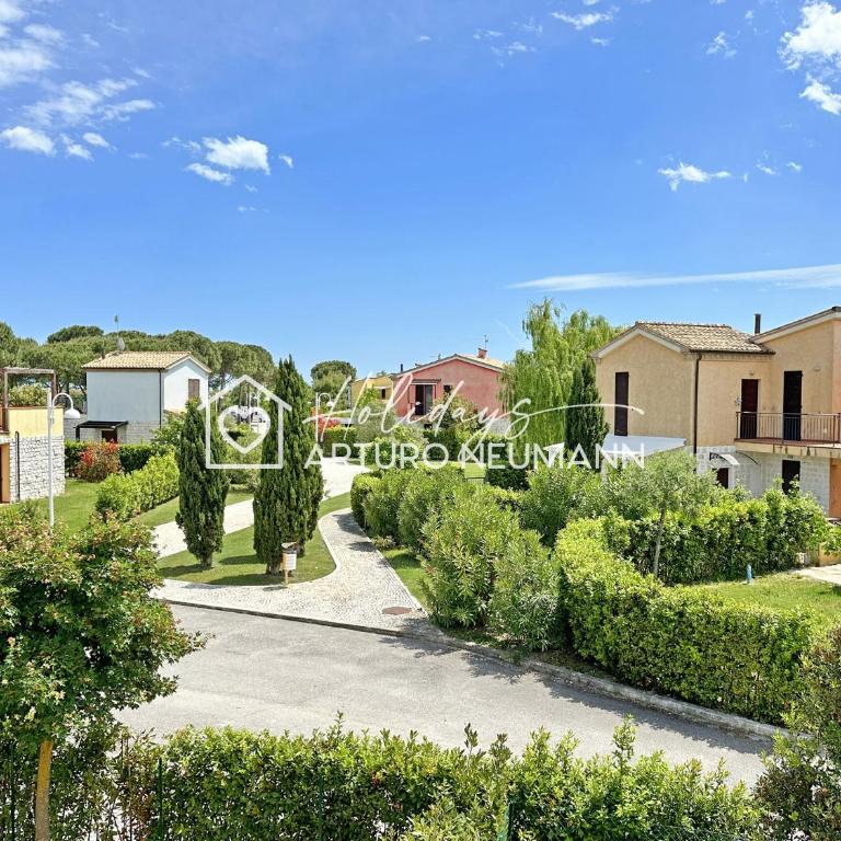 222- Bilocale con giardino e aria condizionata al Residence Adamo ed Eva, aria condizionata, wi-fi, piscina - SPIAGGIA AL WHITE BEACH CLUB INCLUSA - One-Bedroom Apartment - 12