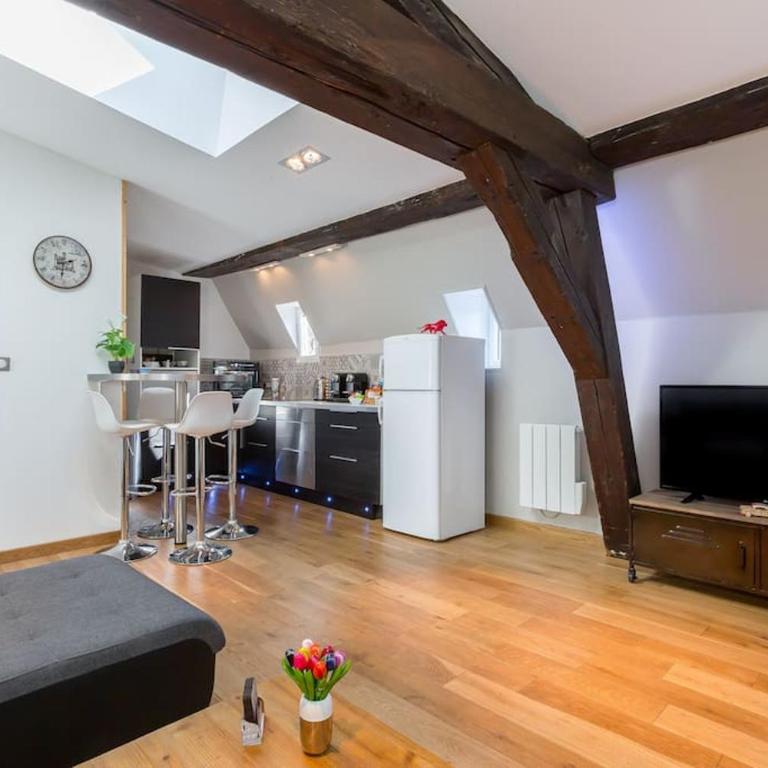 Loft élégant climatisé, Centre-ville Lyon Terreaux - Apartamento de 1 dormitorio - 7