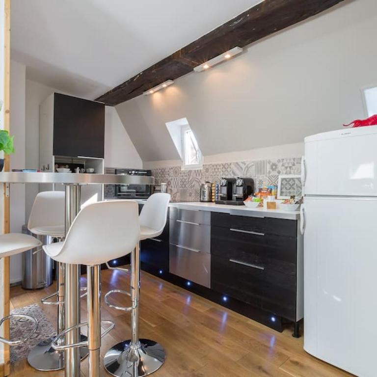 Loft élégant climatisé, Centre-ville Lyon Terreaux - Apartamento de 1 dormitorio - 11