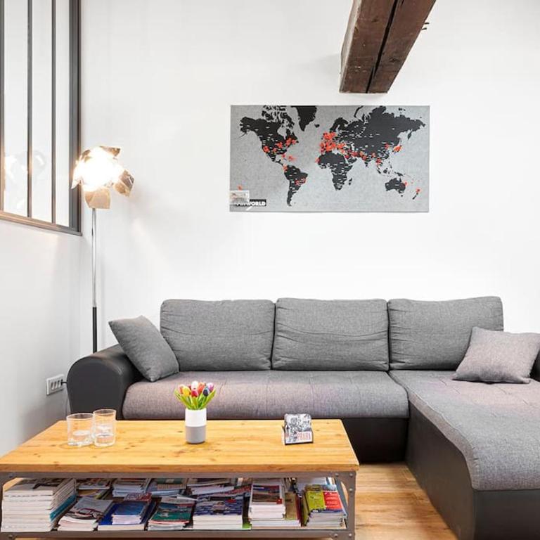 Loft élégant climatisé, Centre-ville Lyon Terreaux - Apartamento de 1 dormitorio - 13