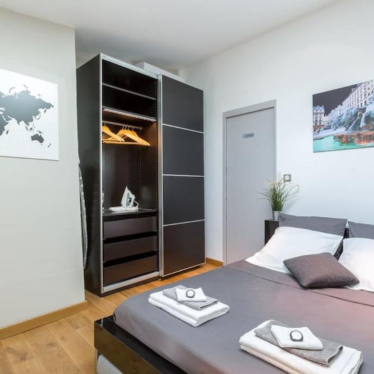 Loft élégant climatisé, Centre-ville Lyon Terreaux - Apartamento de 1 dormitorio - 16