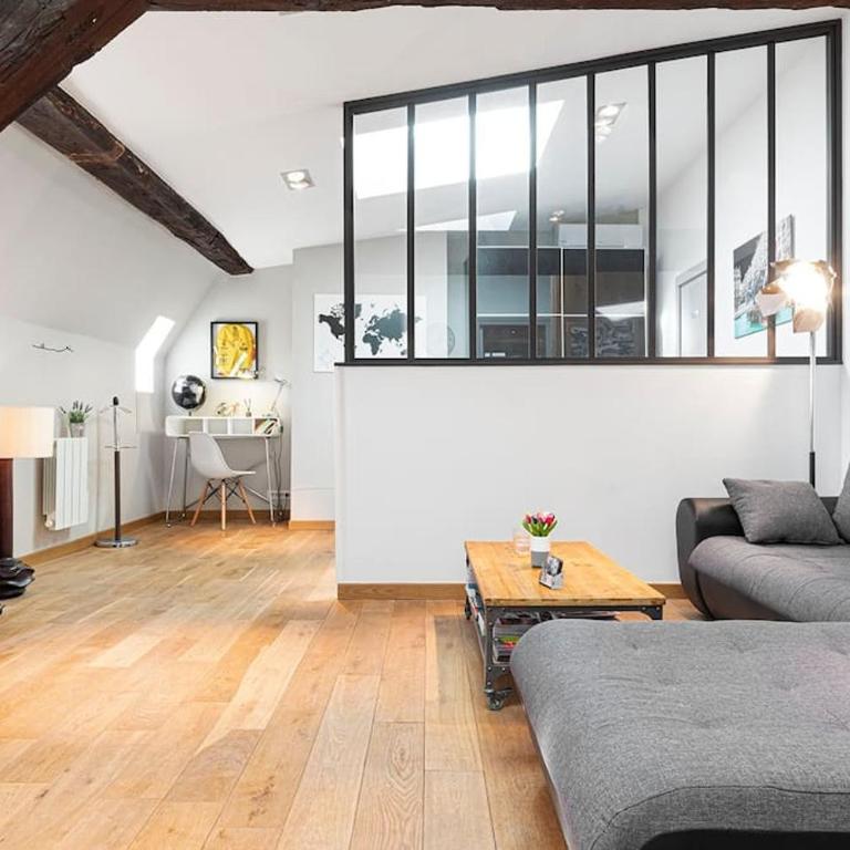 Loft élégant climatisé, Centre-ville Lyon Terreaux - Apartamento de 1 dormitorio - 21