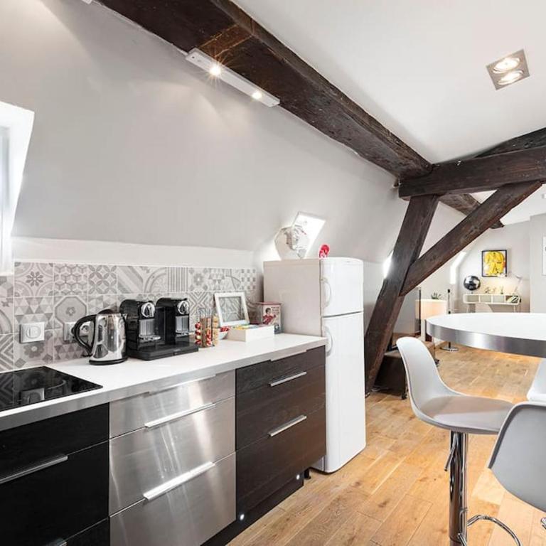 Loft élégant climatisé, Centre-ville Lyon Terreaux - Apartamento de 1 dormitorio - 22