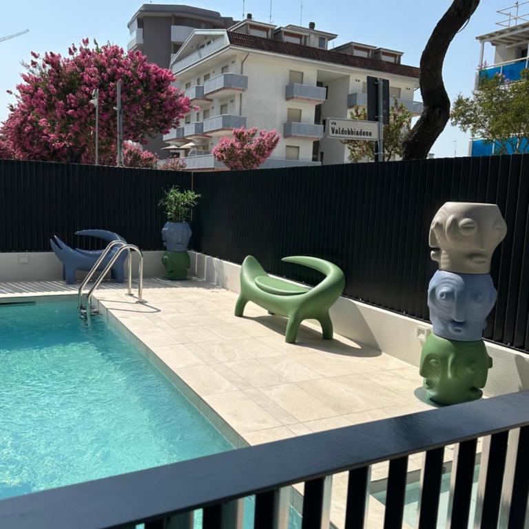 Beach Palace with small swimming pool, private beach, parking - Appartamento con 2 Camere da Letto - 6