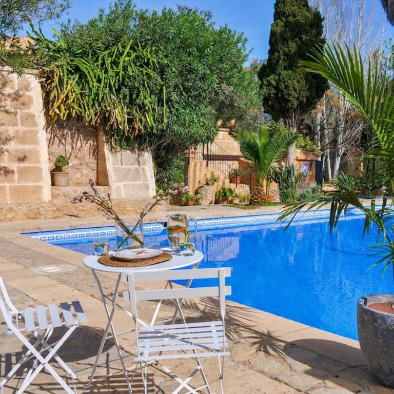 MATEO, Apartment auf Finca Zenara, Küche, XXL Pool, AC, WIFI, Yoga - Apartamento de 1 dormitorio - 5