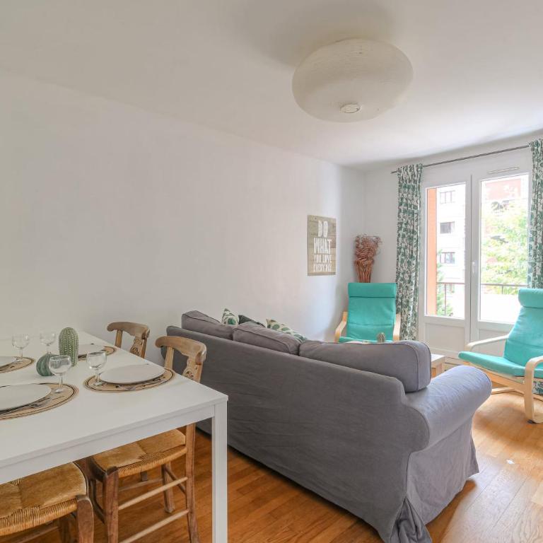 Charmant et Chaleureux proche métro Gratte-Ciel - Apartamento - 7