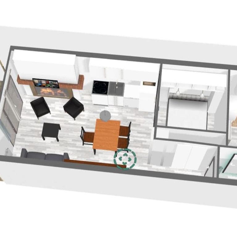 CosyLary T3 Pic Lumière 3 étoiles 5 diamants et terrasse avec vue sur les montagnes - Two-Bedroom Apartment - 22