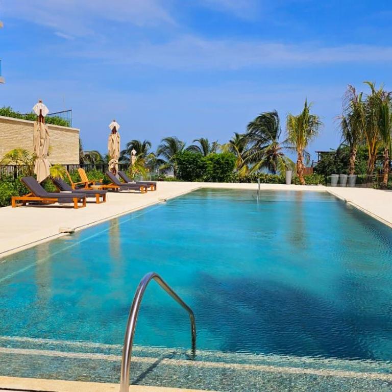 HERMOSO APARTAMENTO EN CARTAGENA-MORROS EOS-VISTA AL MAR- SALIDA DIRECTA a LA PLAYA - Apartamento de 2 dormitorios - 3