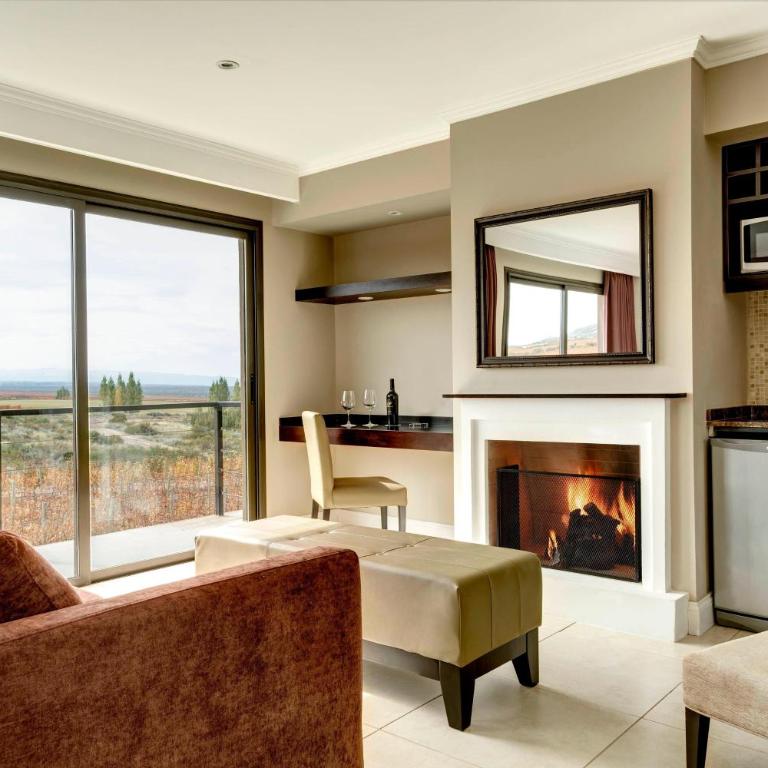 Auberge Du Vin, a Tribute Portfolio Hotel - Habitación Grand con balcón y vista a la montaña - 1 cama extragrande - 3