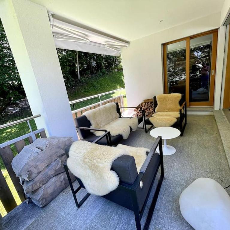 Private luxury 4 bedroom apartment in Flims Waldhaus - Luxuriöse Ferienwohnung mit 4 Schlafzimmern - 7