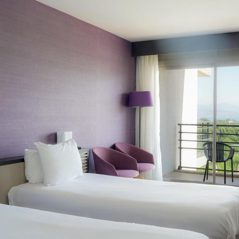 Thalazur Antibes - Hôtel & Spa - Chambre Lits Jumeaux - Vue sur Mer - 5