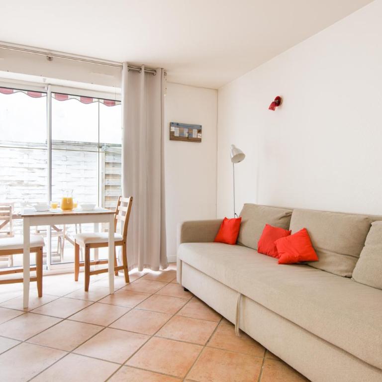 Studio avec Terrasse en centre-ville de La Rochelle 3 étoiles - Appartement 1 Chambre - 1