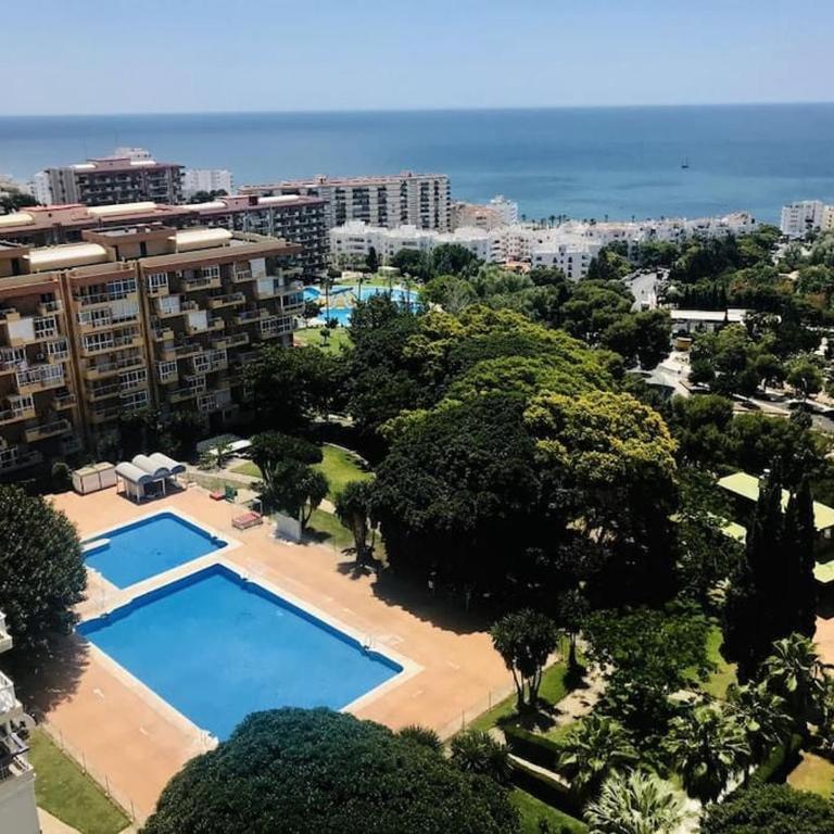 Estudio con bonitas vistas en Gamonal, Benalmádena - Estudio Deluxe con cama grande - 20