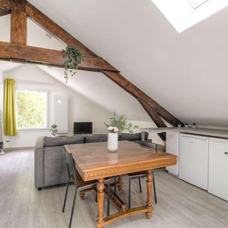 Loft charmant dans maison de ville, Villeurbanne - One-Bedroom Apartment - 2