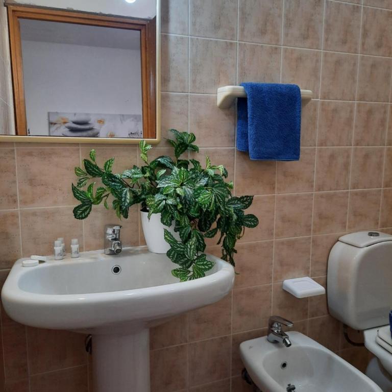 Case vacanza nella via Centrale - Three-Bedroom Apartment with Balcony - 8