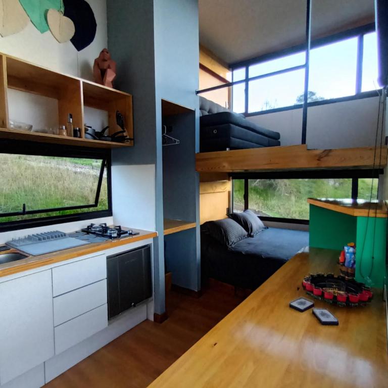 Rumi Azulada - La Calera - Studio with Mountain View - 6