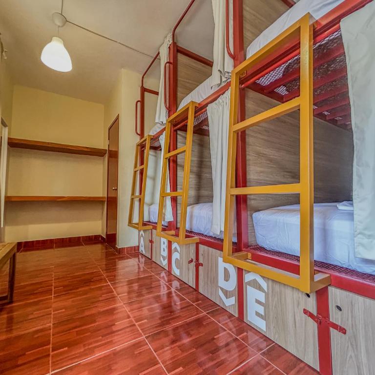 Viajero Puerto Escondido Hostel - Cama Individual en dormitorio compartido de 6 camas - 4