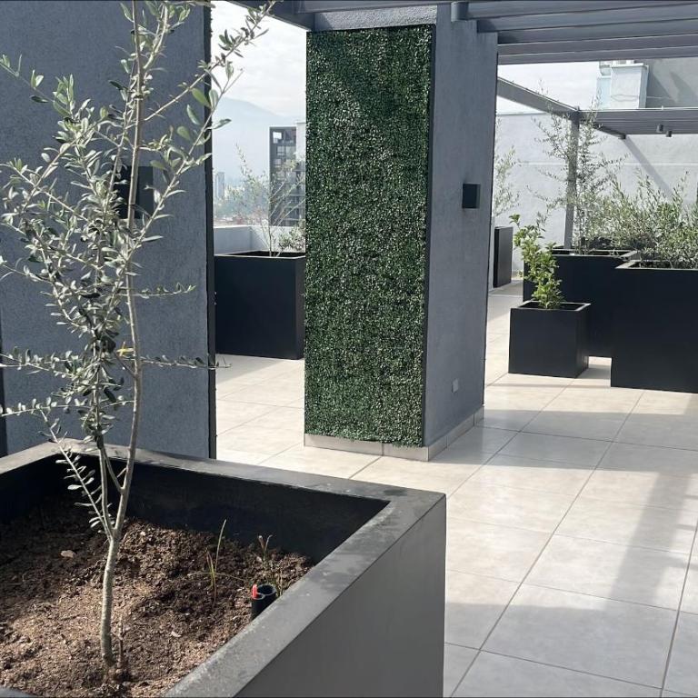 Departamento Full equipado con estacionamiento - Apartamento de 1 Dormitorio con balcón y vistas a la ciudad - 10