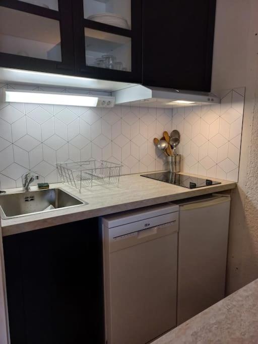 Studio Cabine Pied de Piste La Mongie - Apartment mit 1 Schlafzimmer - 7