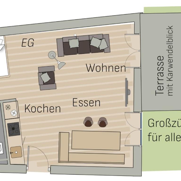 Adlerhaus, Gartenwohnung -410- - Apartment - 12