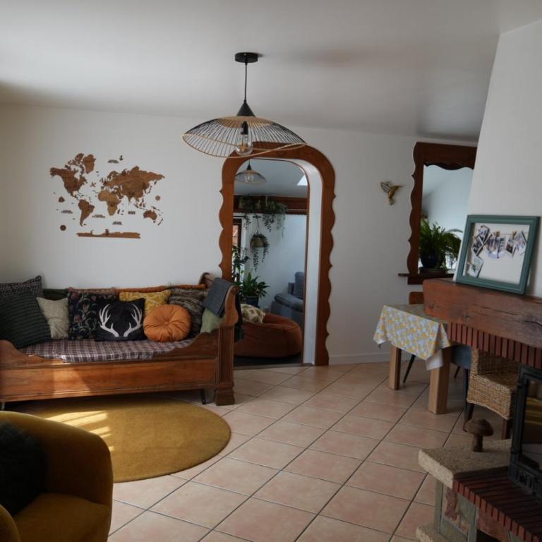Maison spacieuse, 6 personnes, lacs et randonnées à proximité - Maison 3 Chambres - 8
