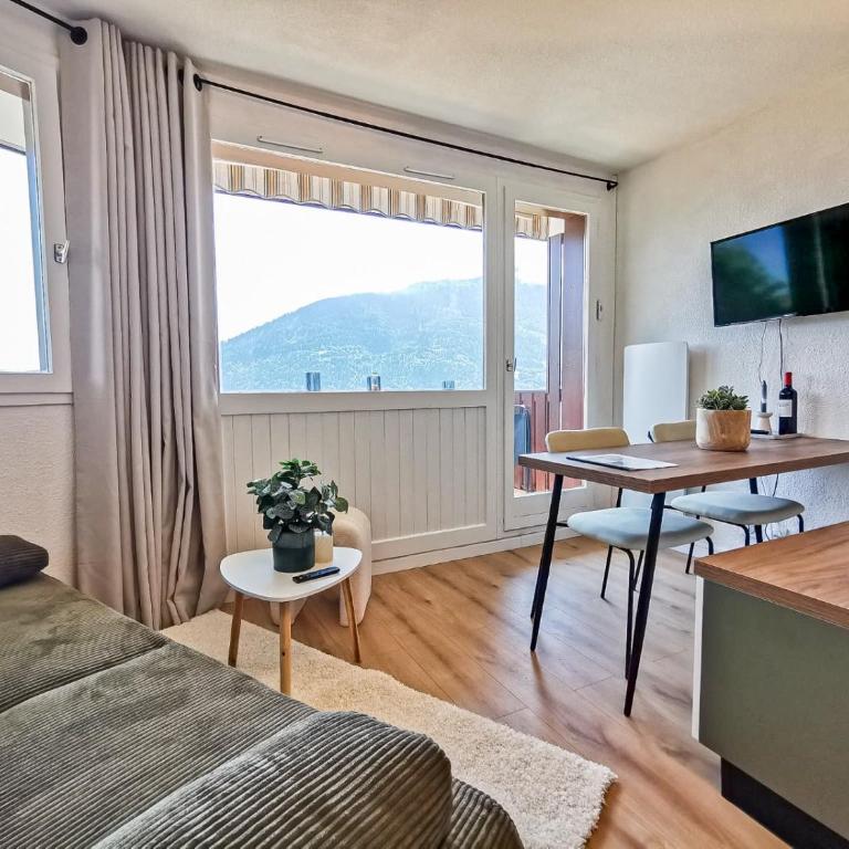 La Montagnarde avec vue imprenable - station Doucy Valmorel - 4pers - Apartment mit 2 Schlafzimmern - 10