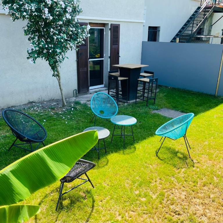 L'appar-T loft avec Spa privatif et jardin - Appartement 1 Chambre - 21
