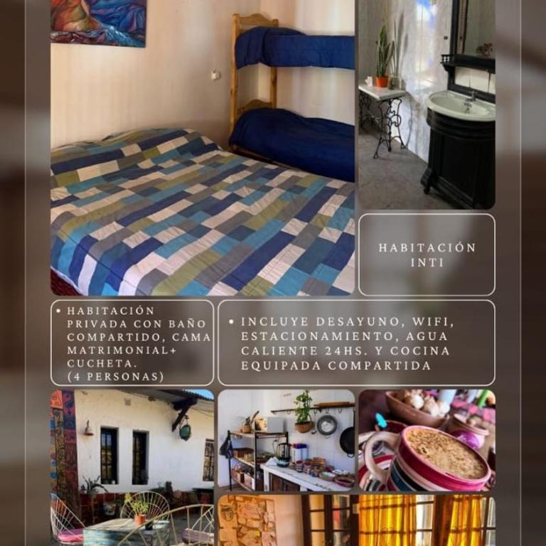 Gran Casa Hostel y Camping - Habitación Cuádruple con baño compartido - 1