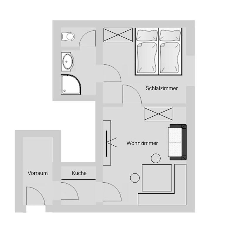 Reithabhof Apartments - Apartment mit 1 Schlafzimmer - 4