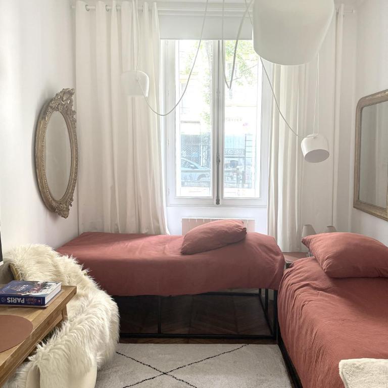 Studio climatisé pour 1 ou 2 personnes au 109 avenue Mozart Paris 16 - Appartement 1 Chambre - 17