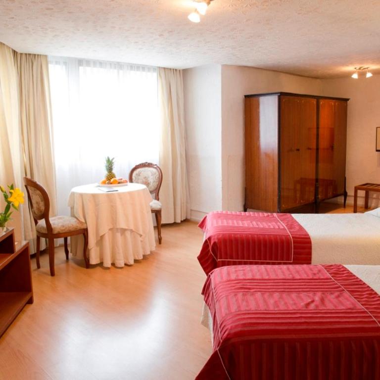 Hotel Montecarlo Santiago - Habitación Doble Estándar - 2 camas - 1