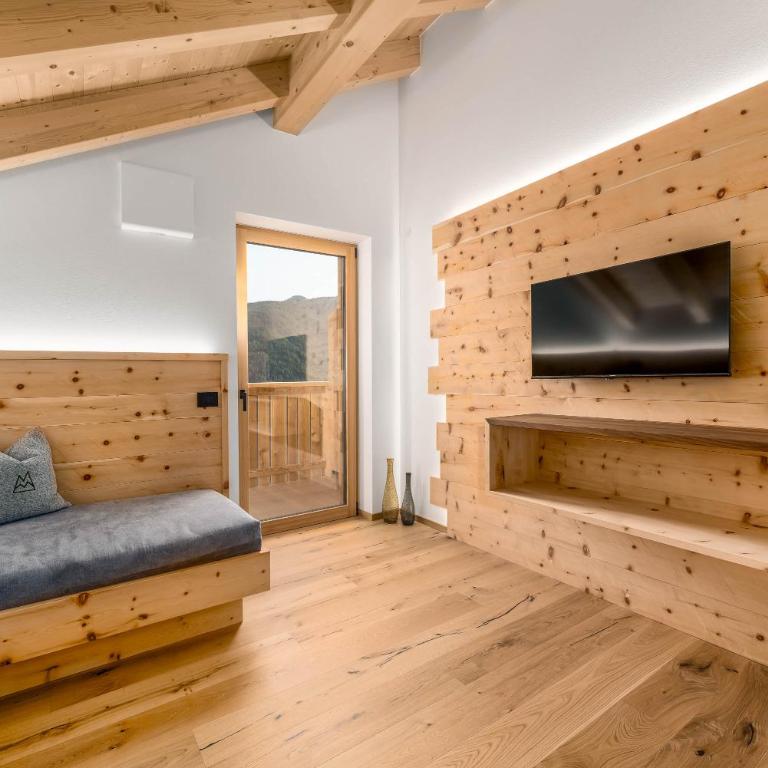 La Munt agriturism - Appartamento con 1 Camera da Letto, Balcone e Vista Montagna - 15