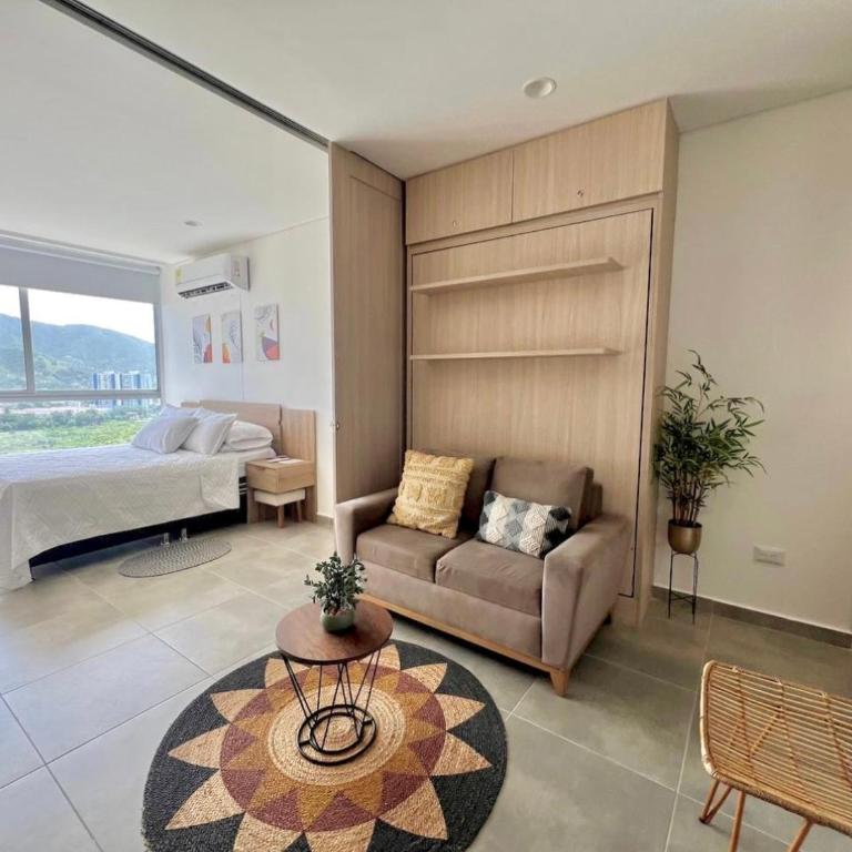 salguero luxury apt 190m to beach! - Apartamento de 1 dormitorio - 4