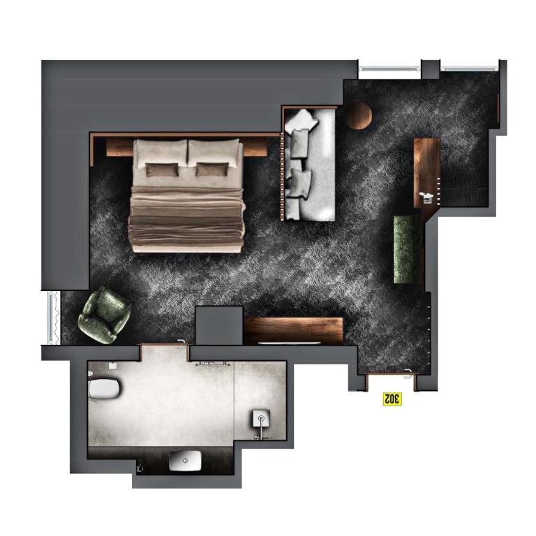 Hotel Garni Astoria - Comfort Doppelzimmer - Dachgeschoss - 4