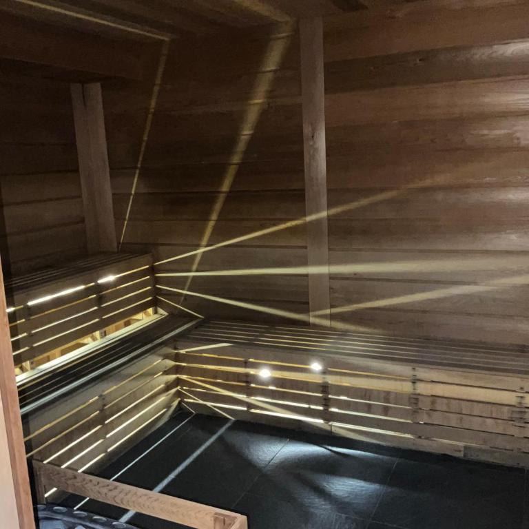Appt rénové, 6 personnes Arc 1950 vue exceptionnelle MontBlanc, sauna, hammam, piscine int et ext - Appartement 2 Chambres - 23