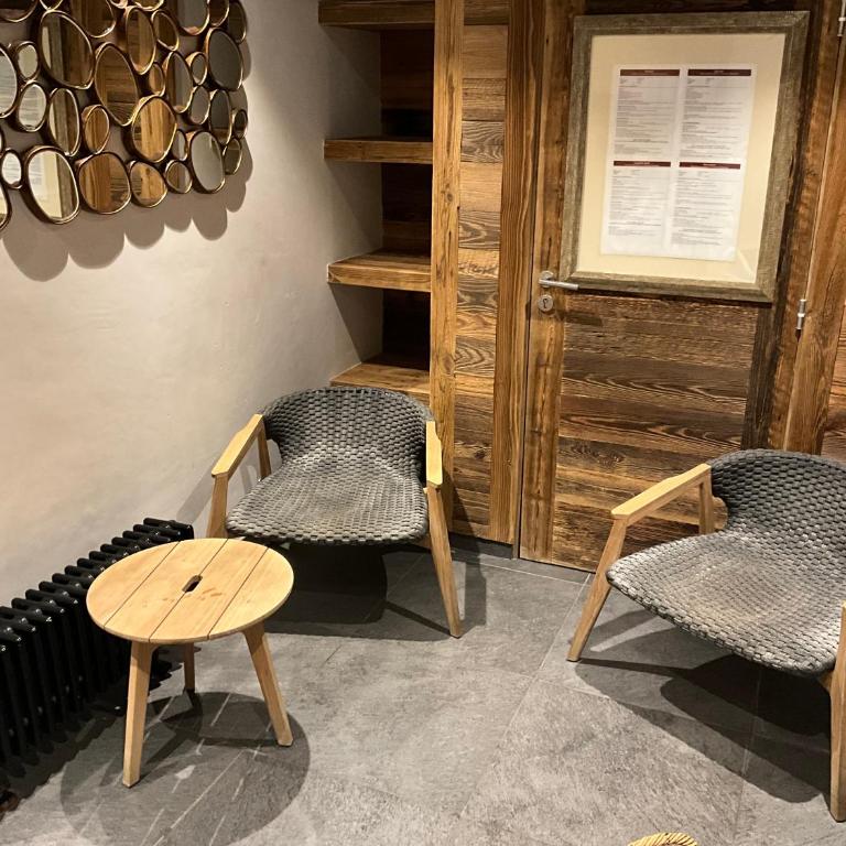 Appt rénové, 6 personnes Arc 1950 vue exceptionnelle MontBlanc, sauna, hammam, piscine int et ext - Appartement 2 Chambres - 24