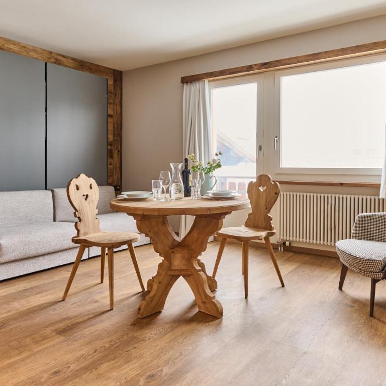 Chesa Madrisa - Apartment mit Terrasse - 1