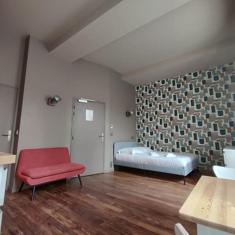 Appartement 1er étage sur cour aux Chartrons - Appartamento con 1 Camera da Letto - 6