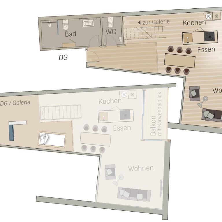 Adlerhaus, Loft Gerberkreuz -410- - Apartment - 14