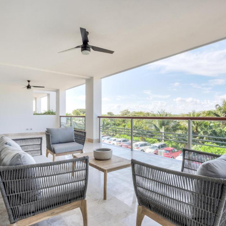 Increíble dpto de lujo con acceso a club de playa - One-Bedroom Apartment - 24
