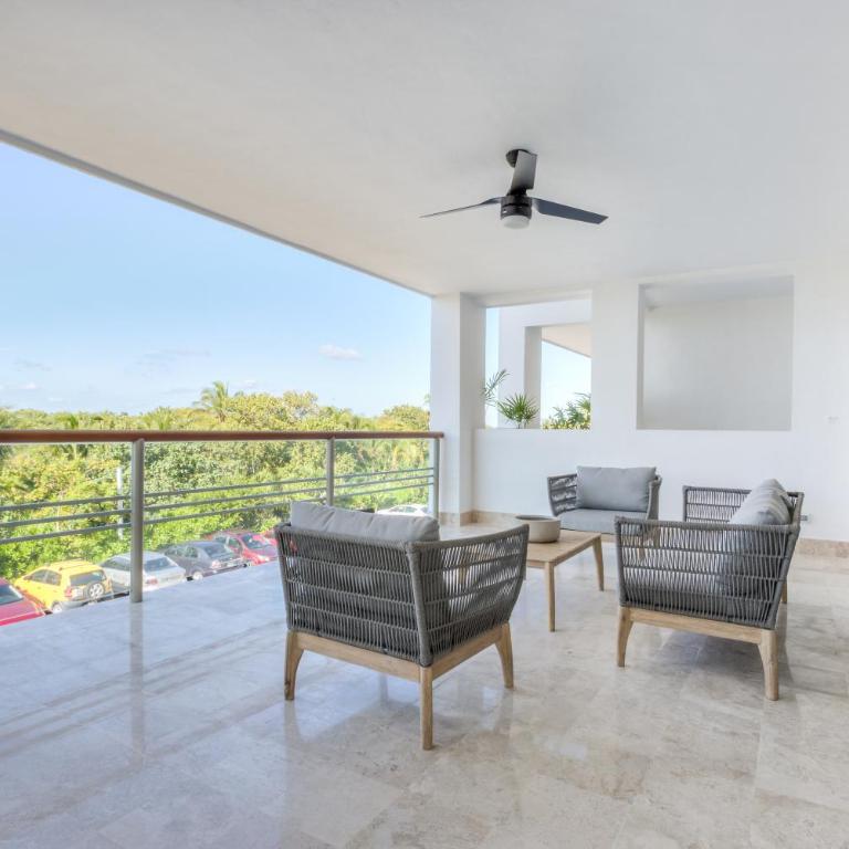 Increíble dpto de lujo con acceso a club de playa - One-Bedroom Apartment - 29