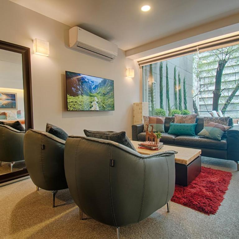 Masaryk 123 Executive Luxury Apartments in Polanco - Two-Bedroom Apartment with Terrace - 3