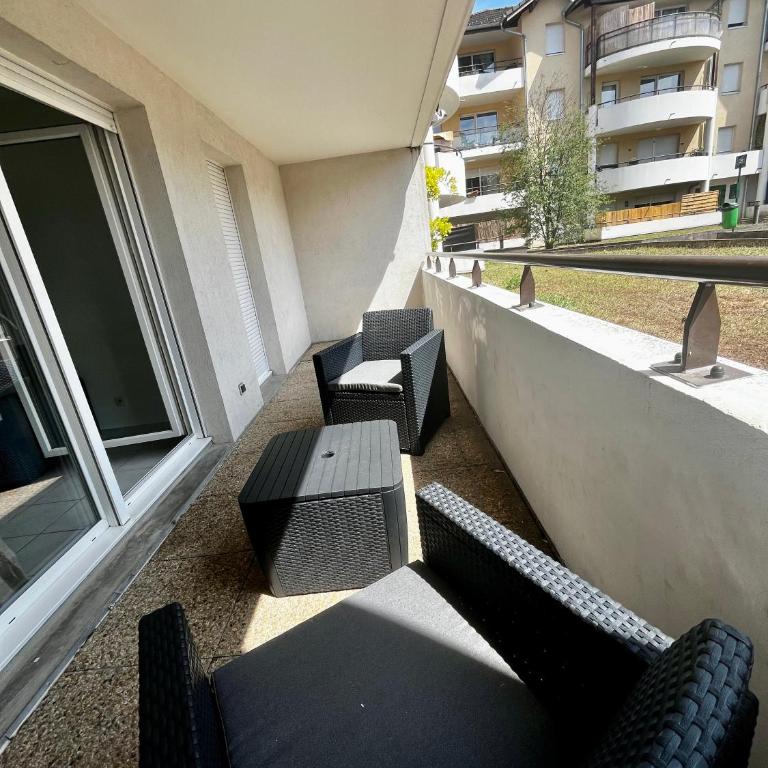 Orée du Saleve Proche Genève Balcon et Parking - Appartement 1 Chambre - 14