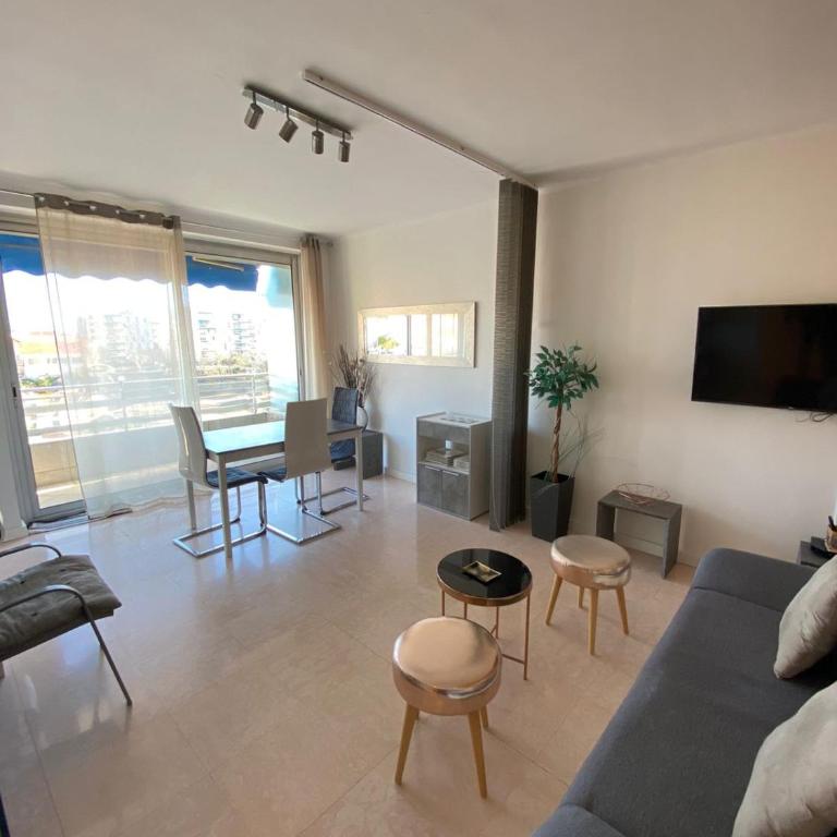 3 Pièces Vue mer & Iles de Lérins - Appartement 2 Chambres - 2