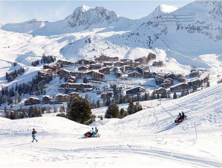 Appartement 4-6p Belle Plagne, skis aux pieds, vue montagne, ensoleillé - Apartment mit 1 Schlafzimmer - 16
