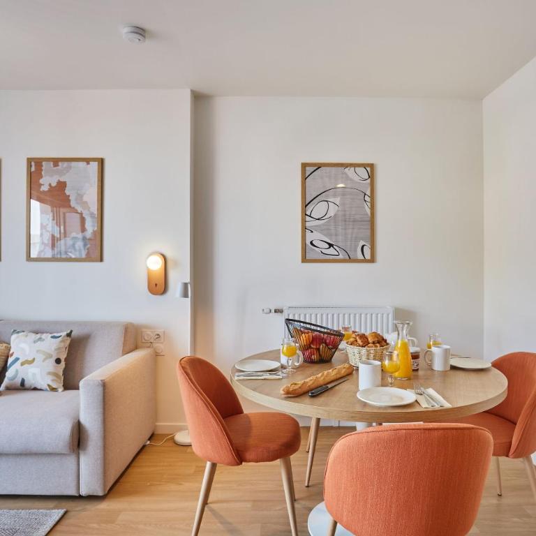 Résidence Odalys L'Orée du Parc - Apartment mit 1 Schlafzimmer - 6