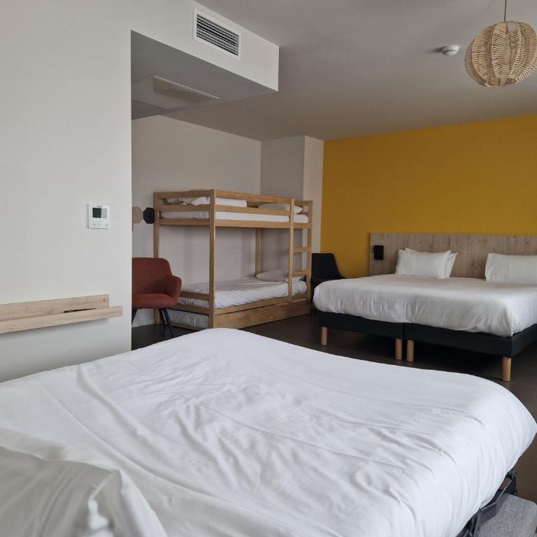 Beelodge Hotel Blois Centre - Chambre Familiale - 16