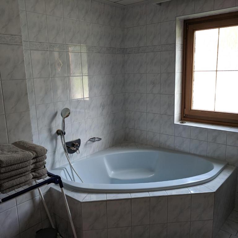 Ferienwohnung Rainer Kunterbunt - Apartment mit Dusche - 10